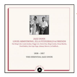 LOUIS ARMSTRONG, ELLA FITZGERALD & FRIEND - THE ESSENTIAL JAZZ 1938 - 1957 - LP
