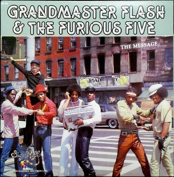 GRANDMASTER FLASH & THE FURIOUS FIVE - THE MESSAGE - LP