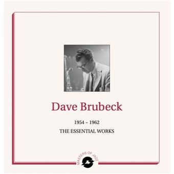 BRUBECK, DAVE - THE ESSENTIAL WORKS 1954 - 1962 - LP