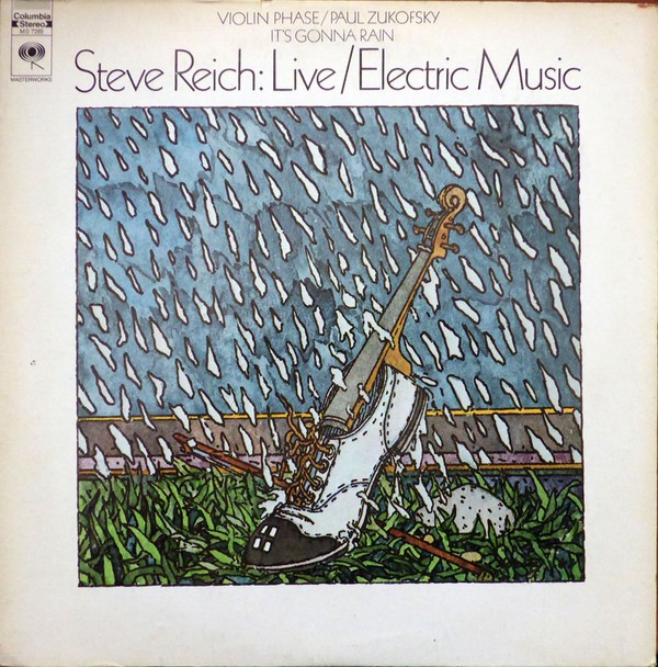 REICH, STEVE - LIVE/ELECTRIC MUSIC - LP