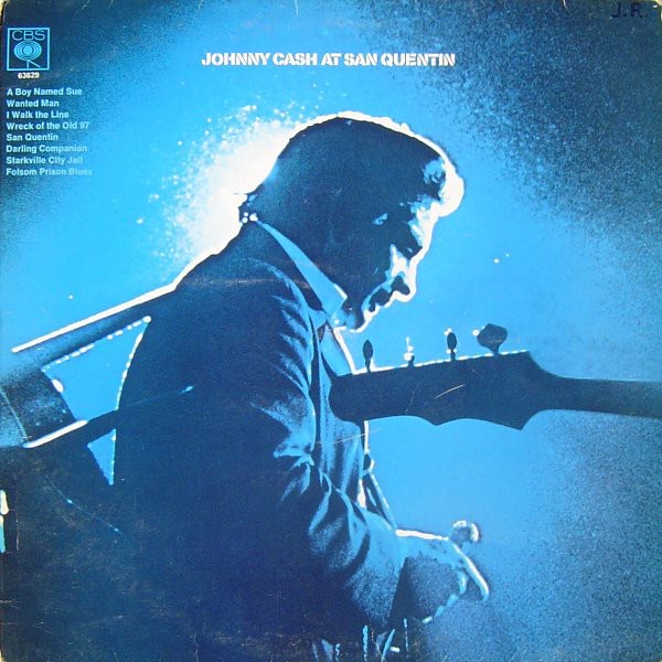 CASH JOHNNY - AT SAN QUENTIN - LP