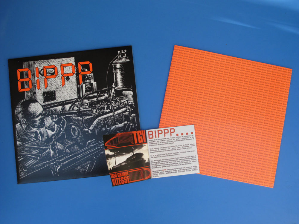 BIPPP : French Synth-Wave 1979/85 - VINYL 33 TOURS DISQUE VINYLE LP PARIS MONTPELLIER GROUND ZERO PLATINE PRO-JECT ALBUM TOURNE-DISQUE