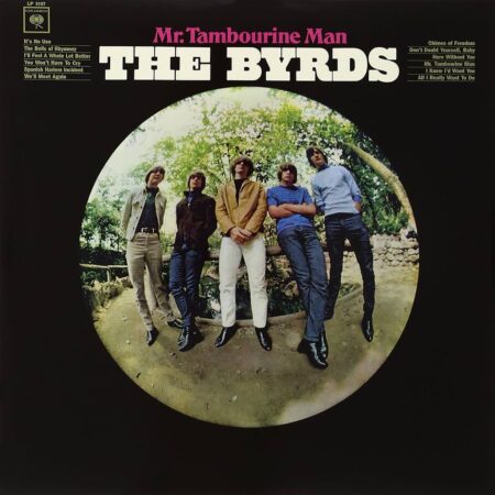 BYRDS MR TAMBOURINE MAN VINYLE LP 1965 REEDITION