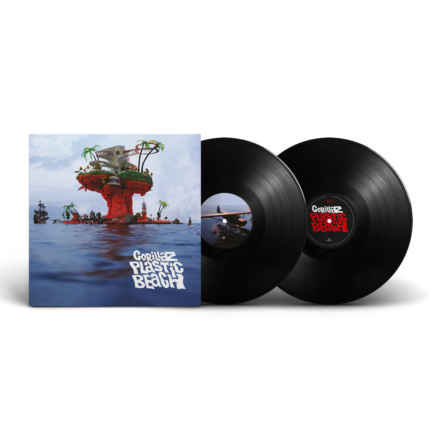 GORILLAZ - PLASTIC BEACH - LP