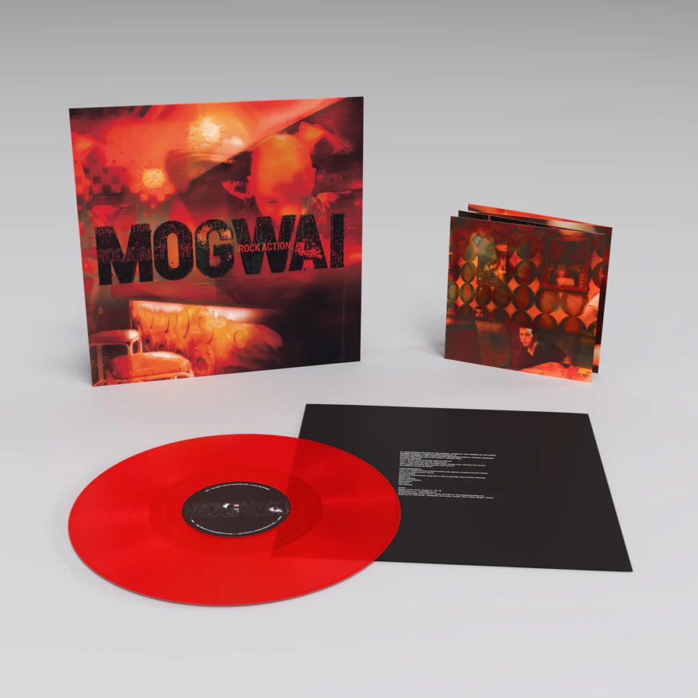 MOGWAI - ROCK ACTION (LIMITED ED TRANSPARENT RED VINYL) - LP