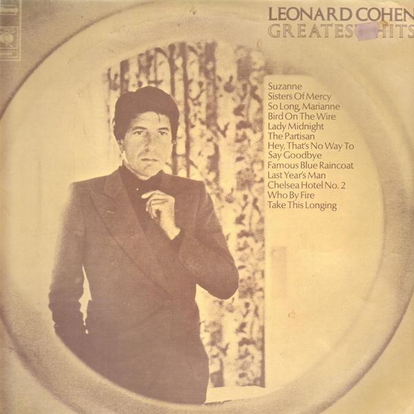 COHEN, LEONARD - GREATEST HITS - LP