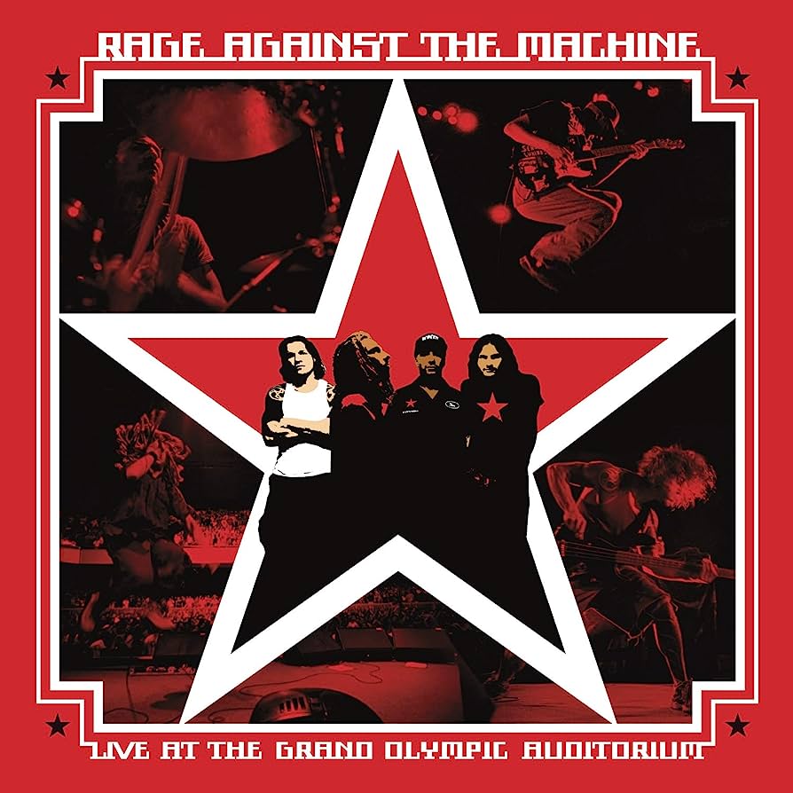 RAGE AGAINST THE MACHINE - LIVE AT THE GRAND OLYMPIC AUDITORIUM - LP