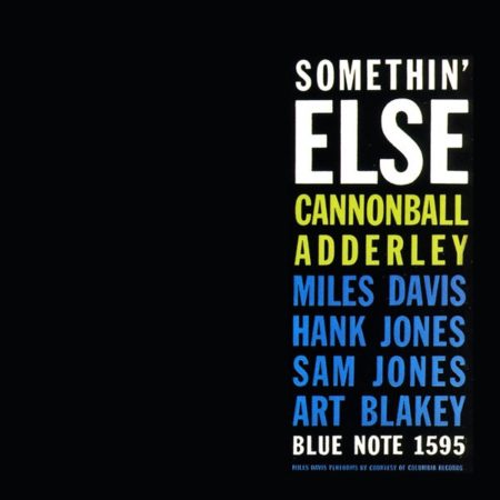 CANNONBALL ADDERLEY - SOMETHIN' ELSE - LP
