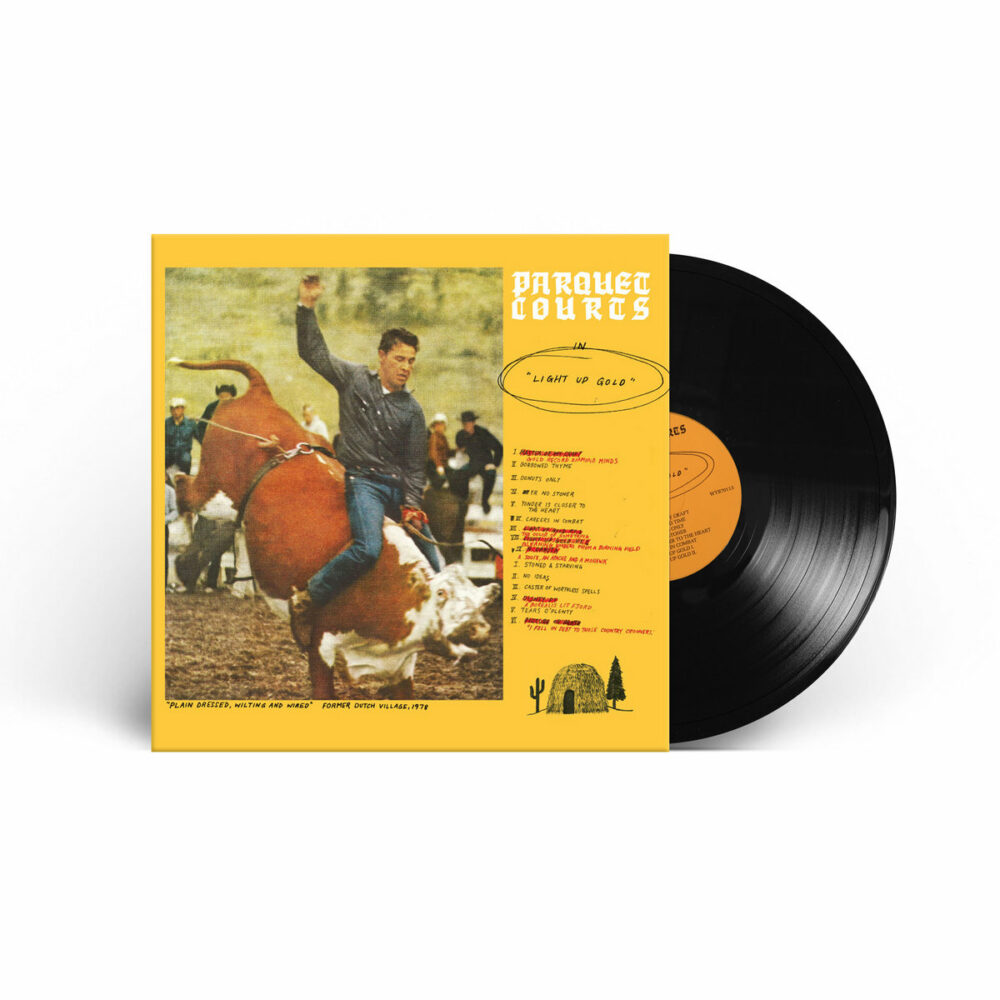 PARQUET COURTS - LIGHT UP GOLD - LP 01