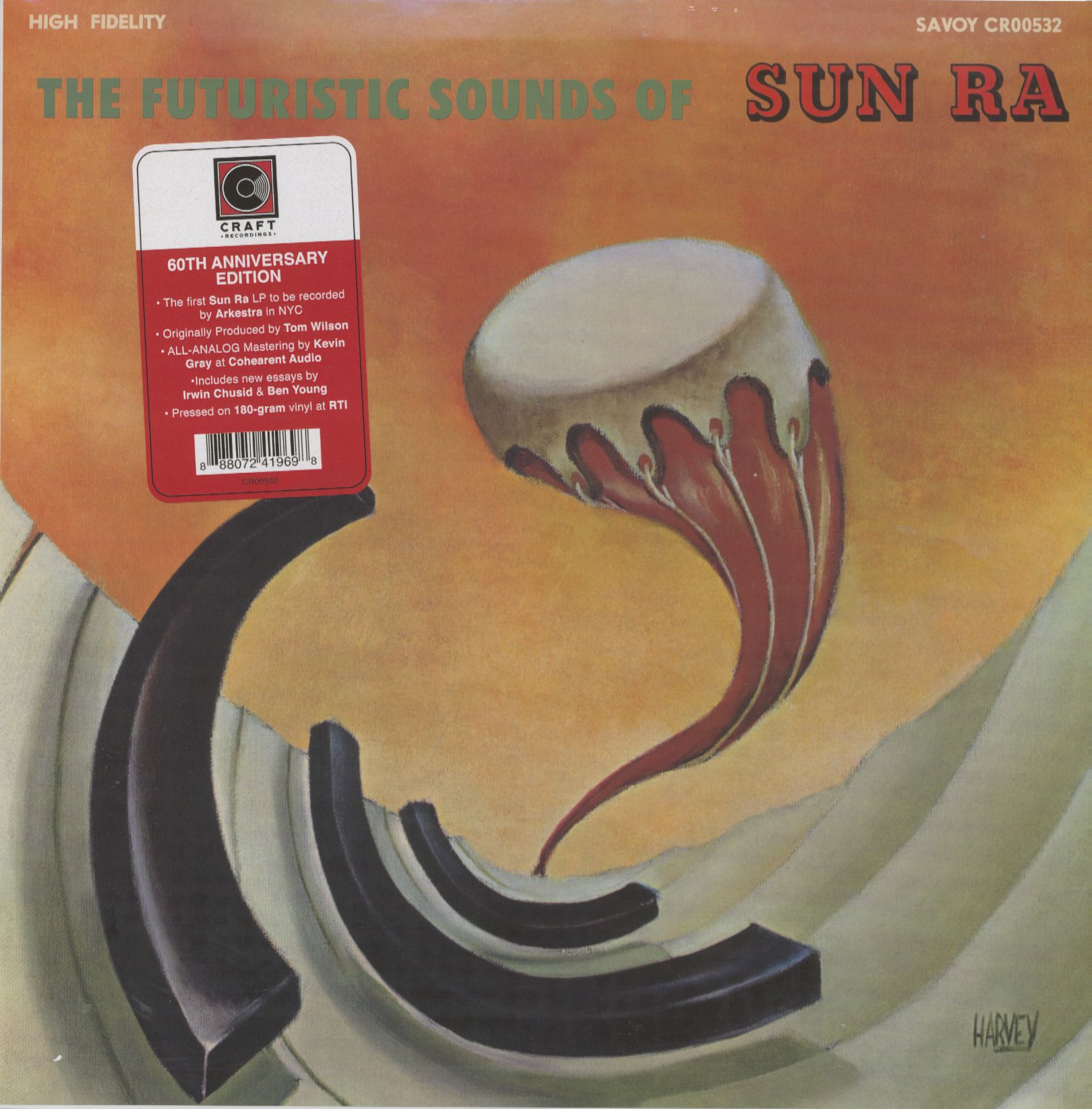 SUN RA - THE FUTURISTIC SOUNDS OF (60TH ANNIVERSARY) - LP