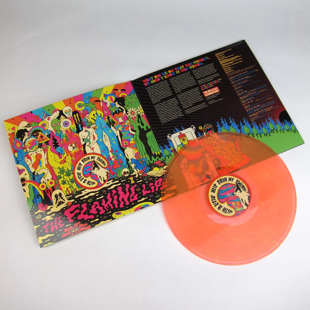 FLAMING LIPS - WITH A LITTLE HELP FROM MY FWENDS - LP