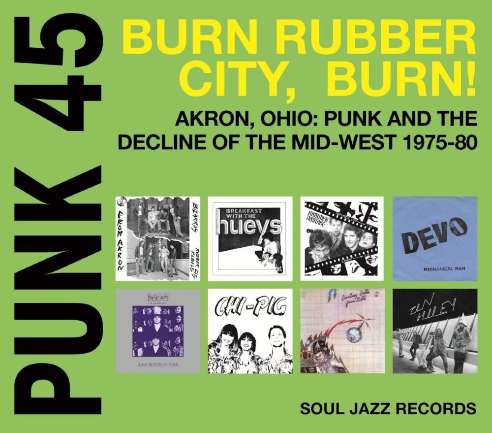 V/A - PUNK 45 : BURN RUBBER CITY, BURN! - LP
