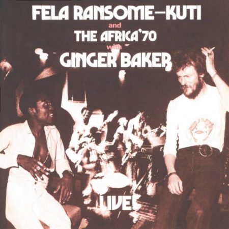 FELA KUTI - FELA WITH GINGER BAKER LIVE! - LP