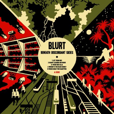 BLURT - BENEATH DISCORDANT SKIES - LP