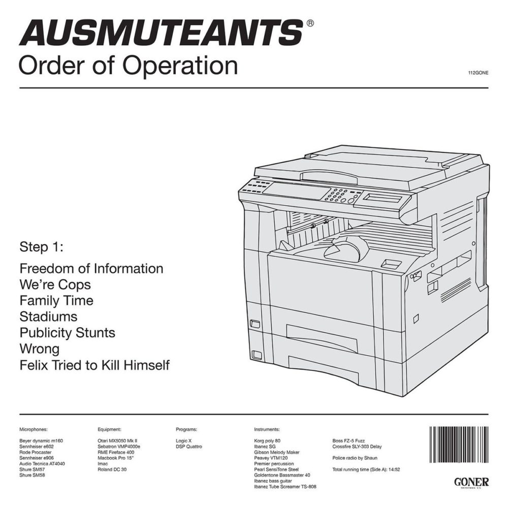 AUSMUTEANTS - ORDER OF OPERATION - LP