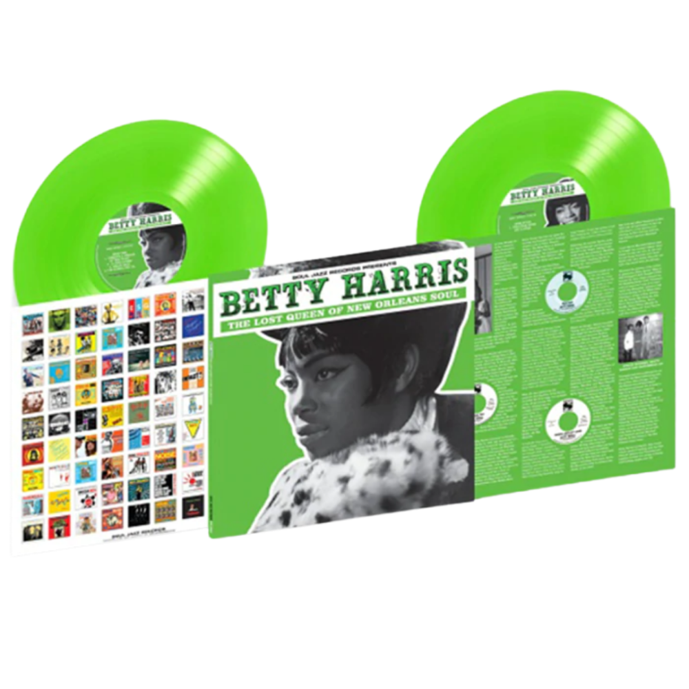 BETTY HARRIS - THE LOST QUEEN OF NEW ORLEANS SOUL - LP - VINYL 33 TOURS DISQUE VINYLE LP PARIS MONTPELLIER GROUND ZERO PLATINE PRO-JECT ALBUM TOURNE-DISQUE