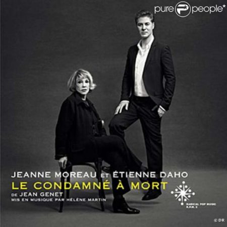 JEANNE MOREAU ET ETIENNE DAHO - LE CONDAMNE A MORT - LP