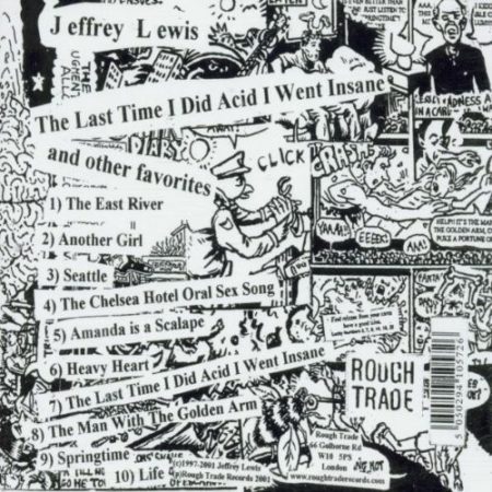 LEWIS, JEFFREY - THE LAST TIME I DID ACID I WENT INSAME AND OTHER FAVORITES - LP