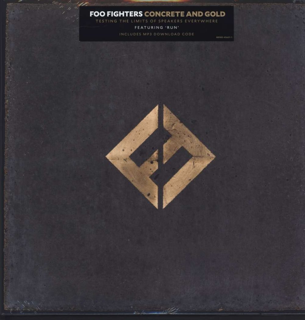 FOO FIGHTERS - CONCRETE AND GOLD - LP