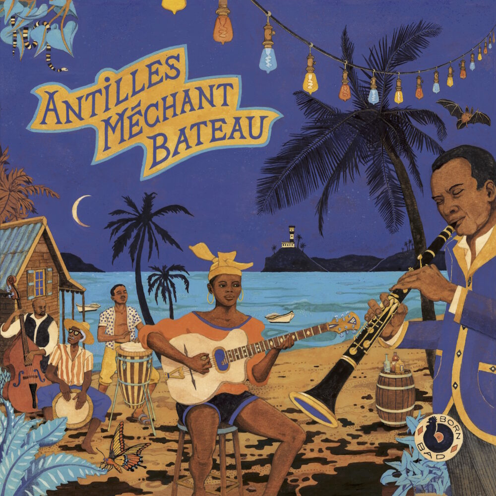 V/A - ANTILLES MECHANT BATEAU - DEEP BIGUINES & GWO-KA FROM 60'S FRENCH WEST INDIES - LP