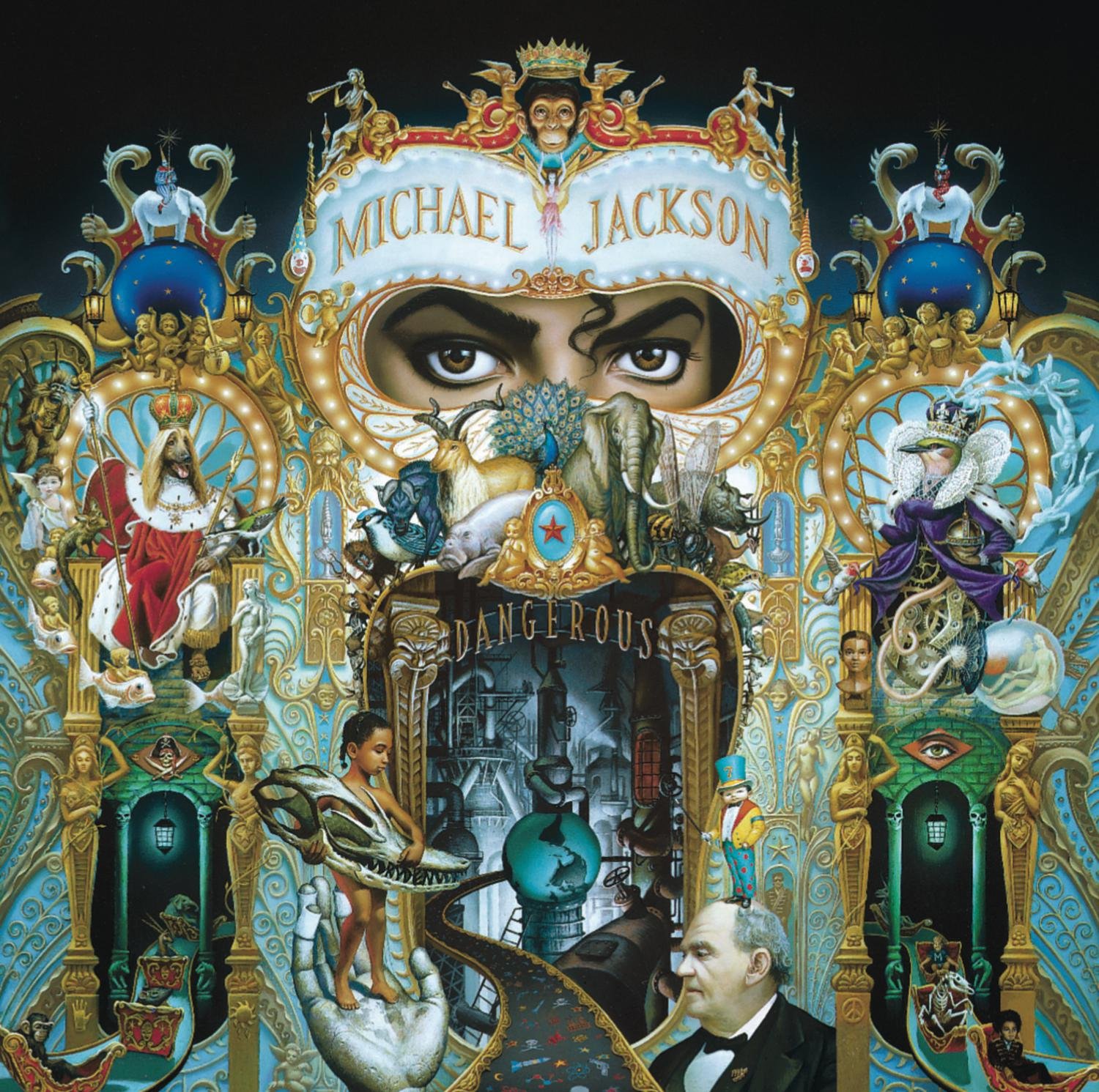 MICHAEL JACKSON DANGEROUS VINYLE LP