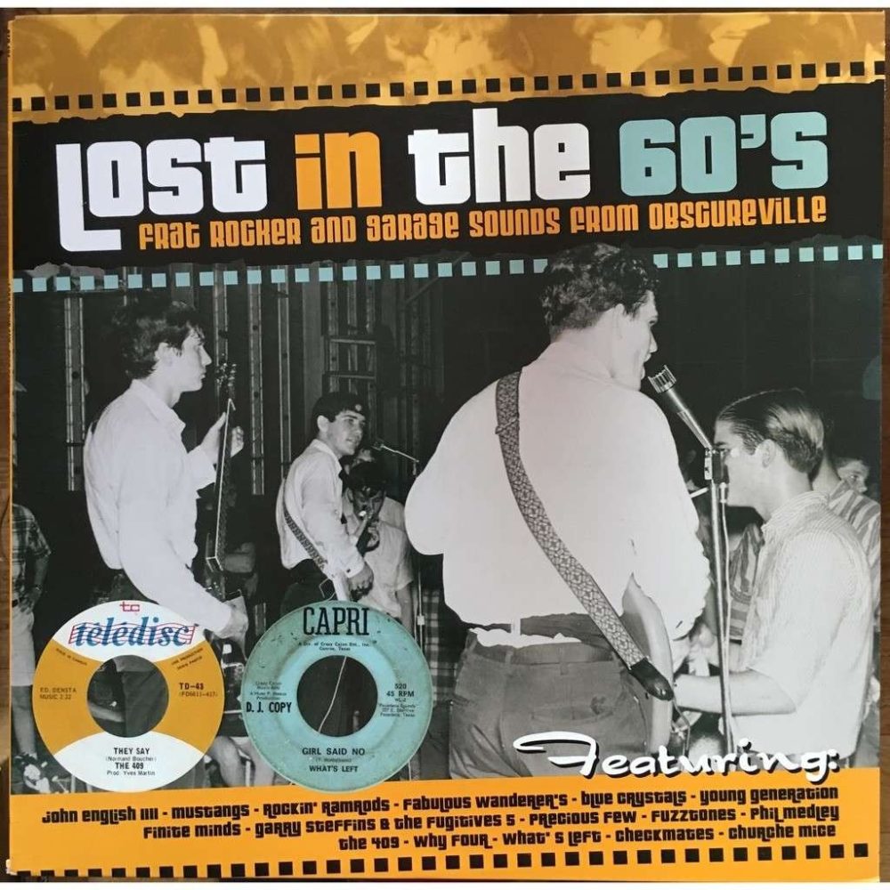 V/A - LOST IN THE 60'S - FRAT ROCKER AND GARAGE SOUNDS FROM OBSCUREVILLE - LP