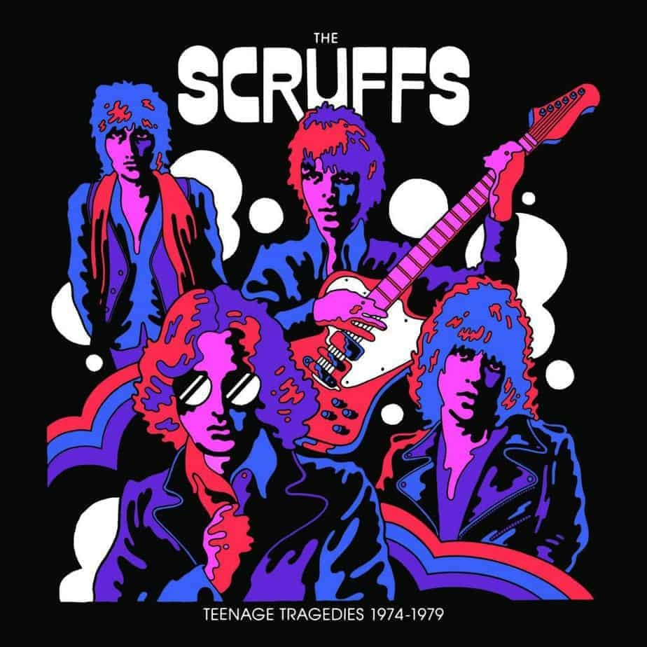 SCRUFFS - TEENAGE TRAGEDIES 1974-1979 - LP
