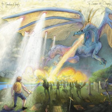 MOUNTAIN GOATS - IN LEAGUE WITH DRAGONS - LP