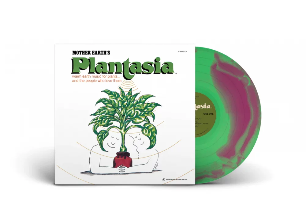 Mort Garson - Mother Earth's Plantasia 15th Label Anniversary Limited Caladium pink and green vinyl. - VINYL 33 TOURS DISQUE VINYLE LP PARIS MONTPELLIER GROUND ZERO PLATINE PRO-JECT ALBUM TOURNE-DISQUE