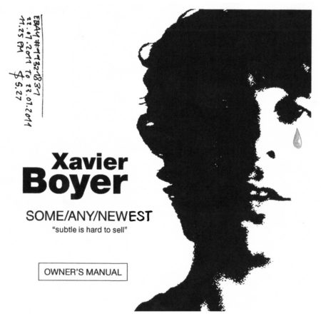 BOYER, XAVIER - SOME / ANY / NEWEST - LP