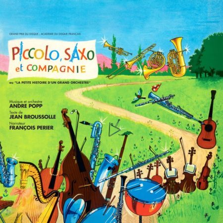 ANDRE POPP ET SON ORCHESTRE - PICCOLO, SAXO ET COMPAGNIE - LP