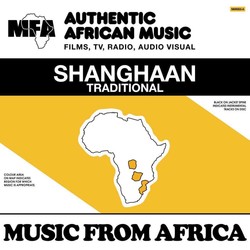 V/A - MUSIC FROM AFRICA VOL 2: SHANGAAN TRADITIONNAL & SOTHO CHANT - LP