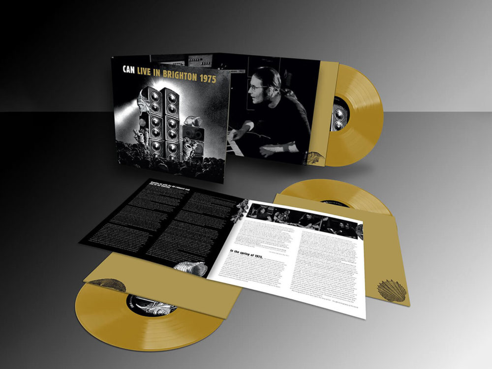 CAN LIVE IN BRIGHTON 1975 GOLD VINYL EDITION