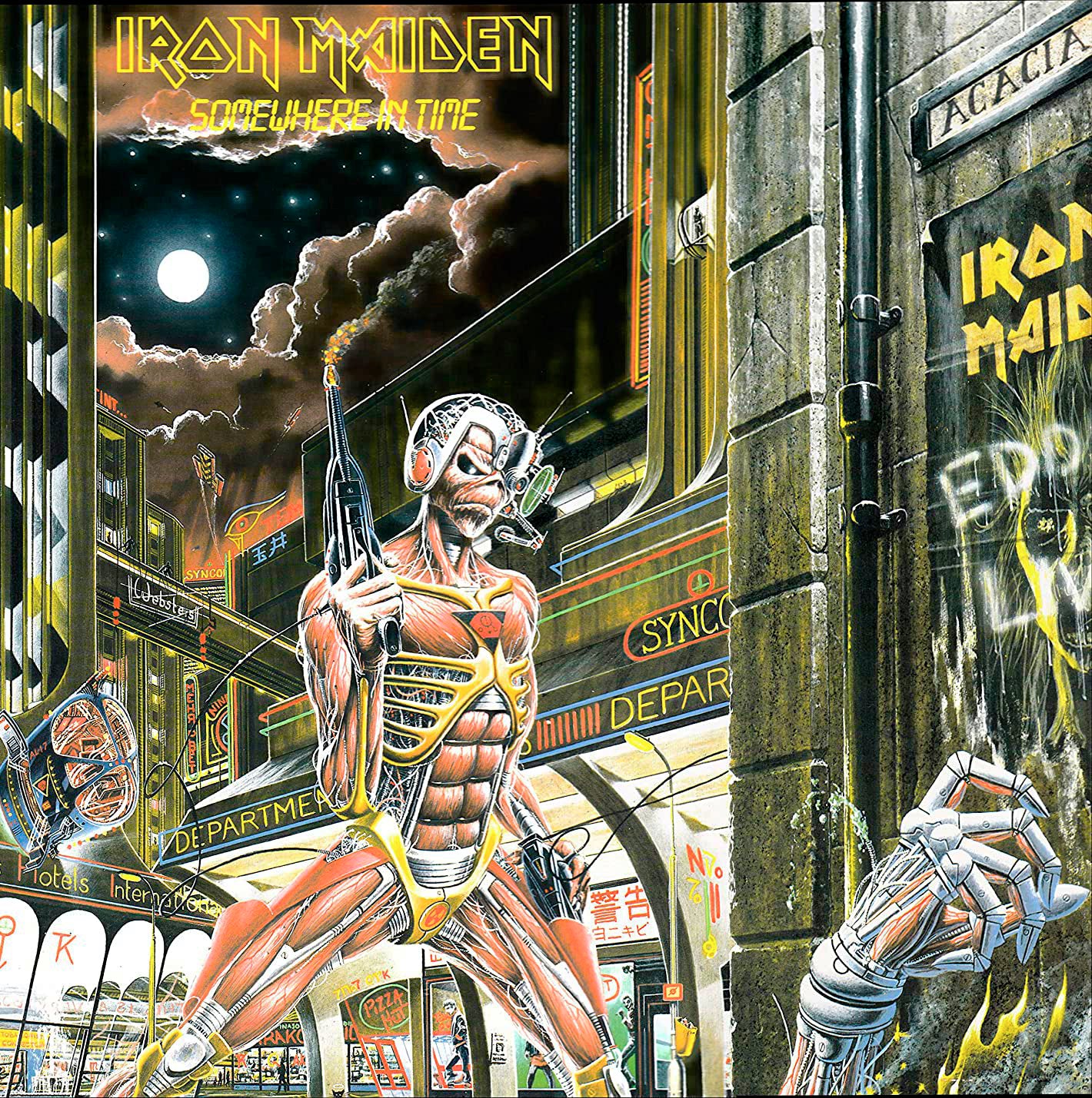 Somewhere in Time est le sixième album studio du groupe de heavy metal britannique Iron Maiden, sorti le 29 septembre 1986.