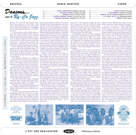 LE RY-CO JAZZ - Dansons... avec le Ry-Co jazz - LP A