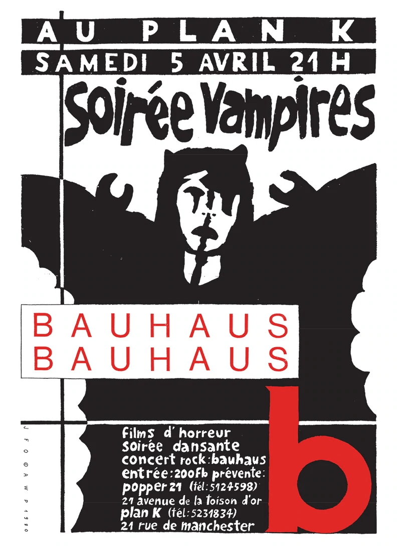 SLEEVE BAUHAUS - THE bELA SESSIONS - 2021 - STONES THROW RECORDS - VINYL - LP - VINYLE - PARIS - MONTPELLIER