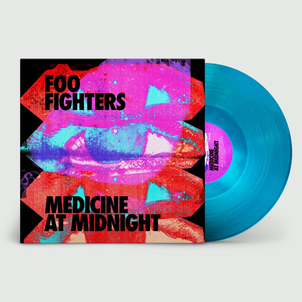 FOO FIGHTERS - MEDICINE AT MIDNIGHT (ED LIM BLUE VINYL) - LP