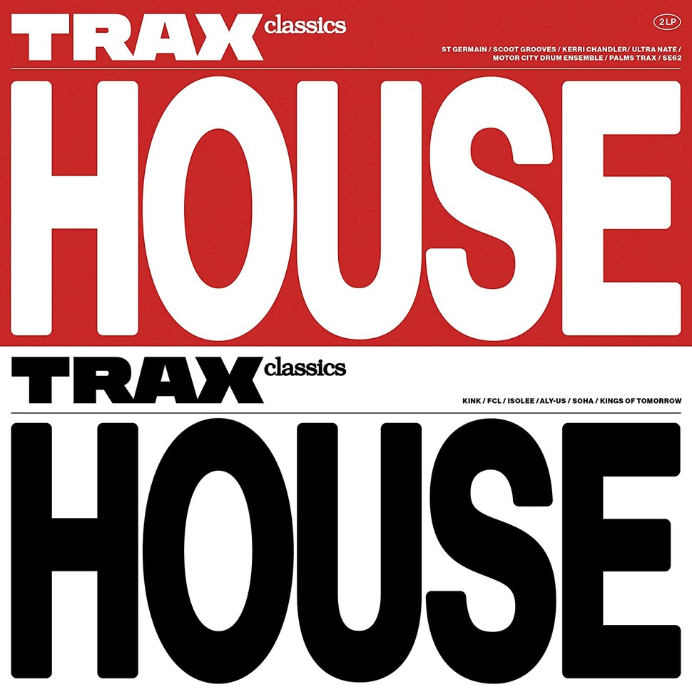 TRAX CLASSICS HOUSE - LP - VINYLE -