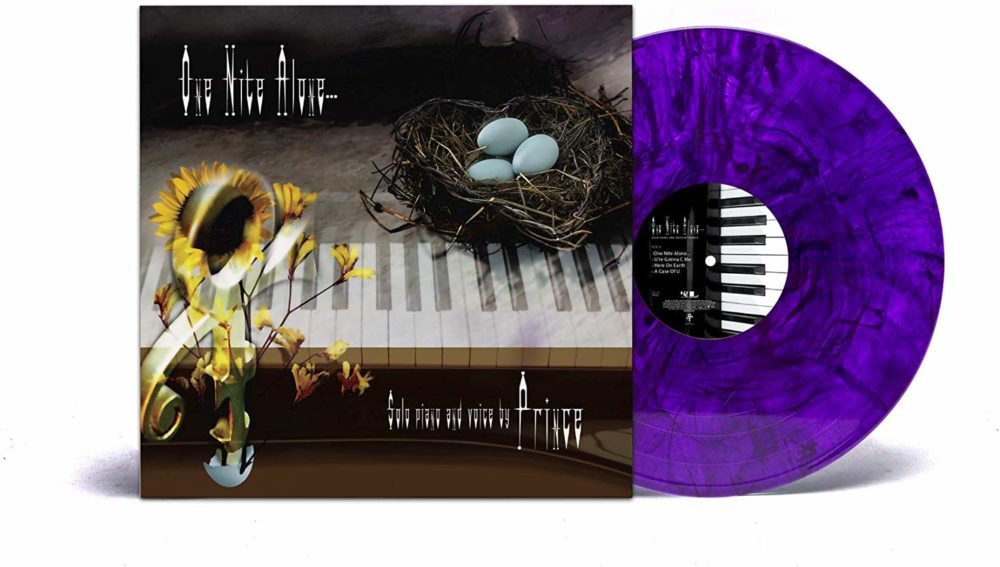 PRINCE - ONE NITE ALONE... SOLO PIANO AND VOICE BY PRINCE - LP - VINYLE VIOLET - PURPLE VINYL