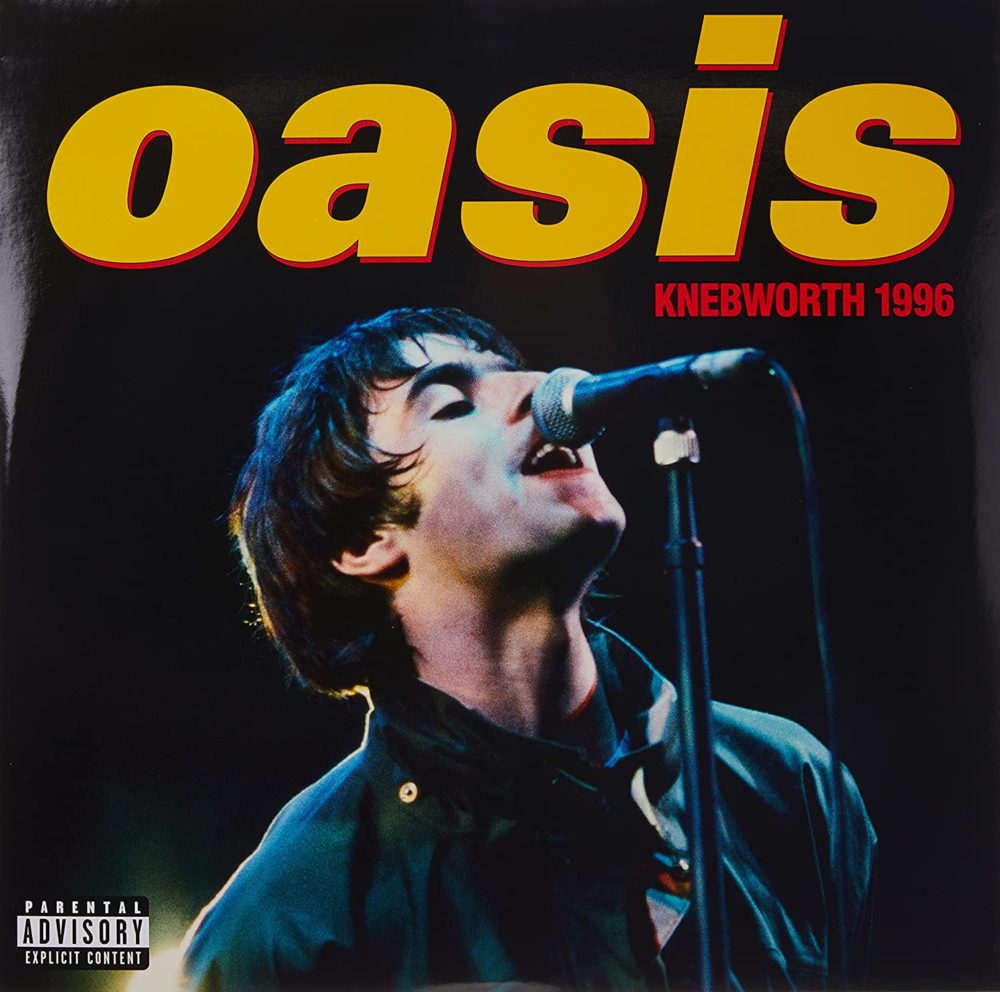 01 OASIS - KNEBWORTH 1996VINYLE LP VINYL DISQUE