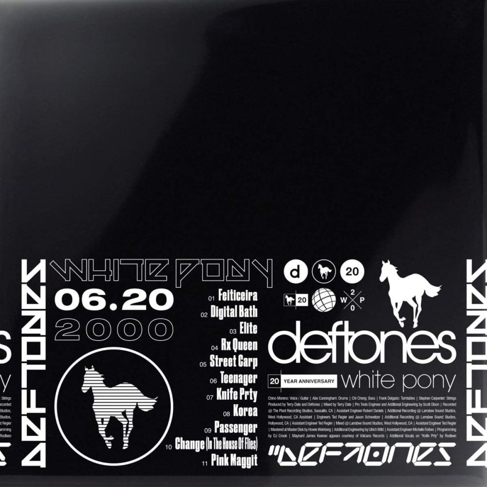 DEFTONES - WHITE PONY (20TH ANNIVERSARY LTD ED WHITE VINYL + PRINT) - LP
