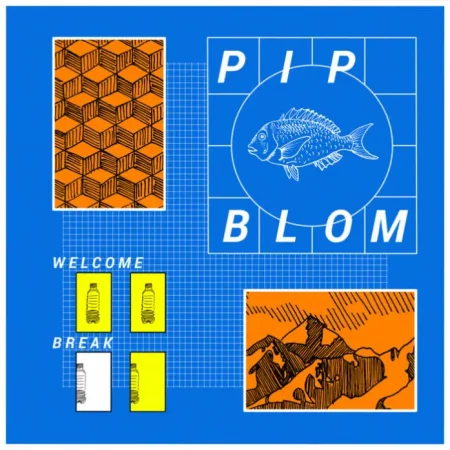 PIP BLOM WELCOME BREAK VINYL 33 TOURS DISQUE VINYLE LP PARIS MONTPELLIER GROUND ZERO PLATINE PRO-JECT
