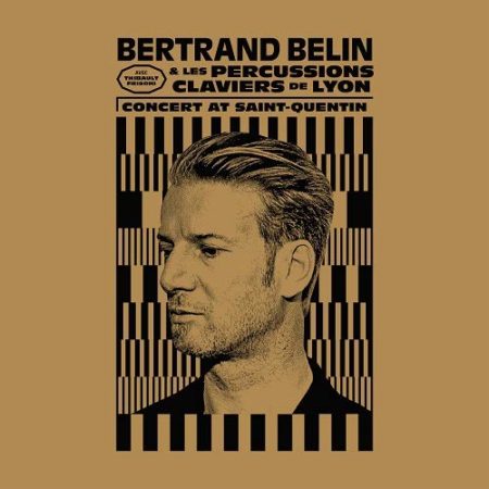 VINYLE ALBUM DISQUE BELIN, BERTRAND & LES PERCUSSIONS CLAVIERS DE LYON - CONCERT AT SAINT-QUENTIN - LP