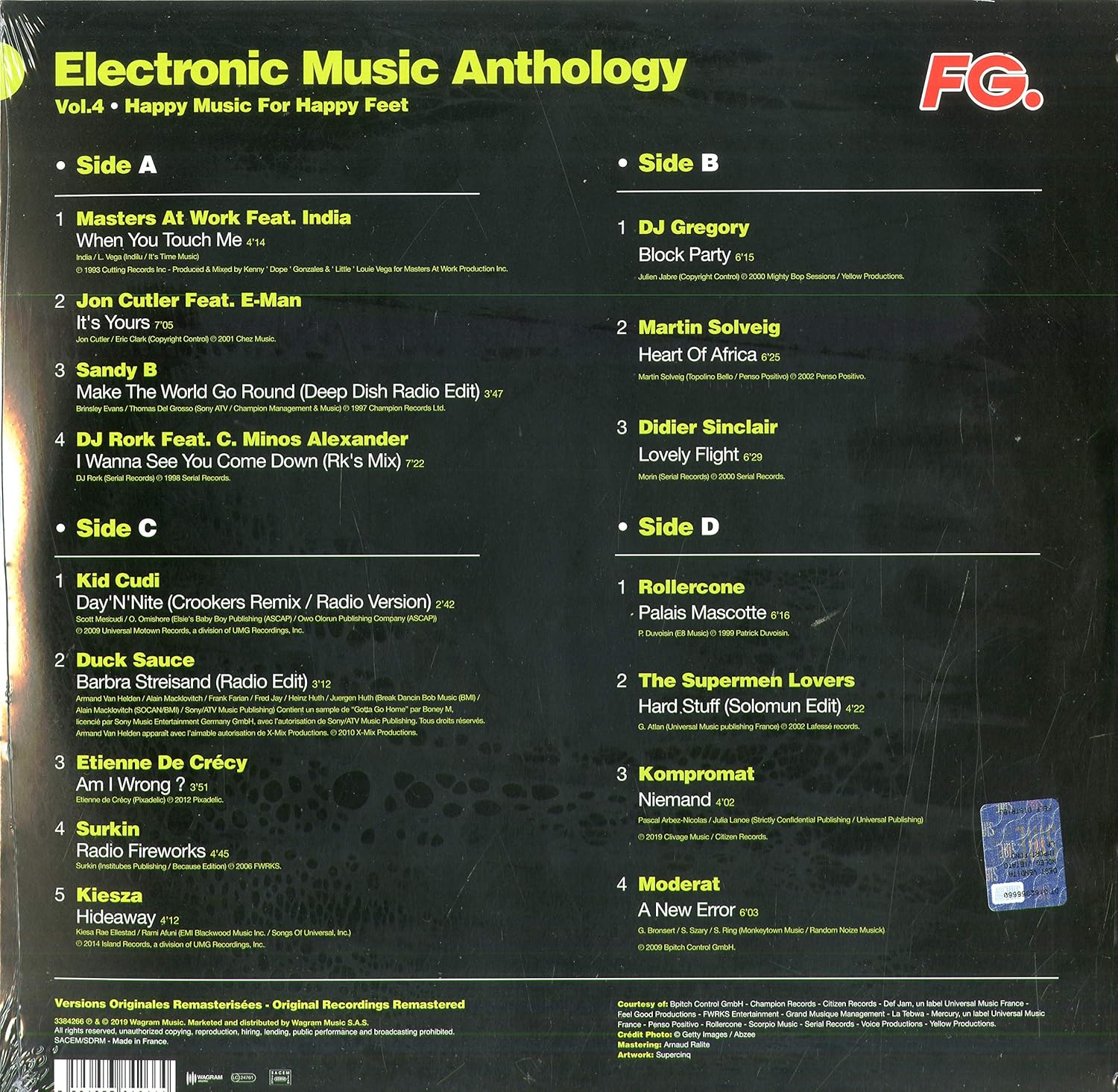 V/A - ELECTRONIC MUSIC ANTHOLOGY VOL.4 - LP