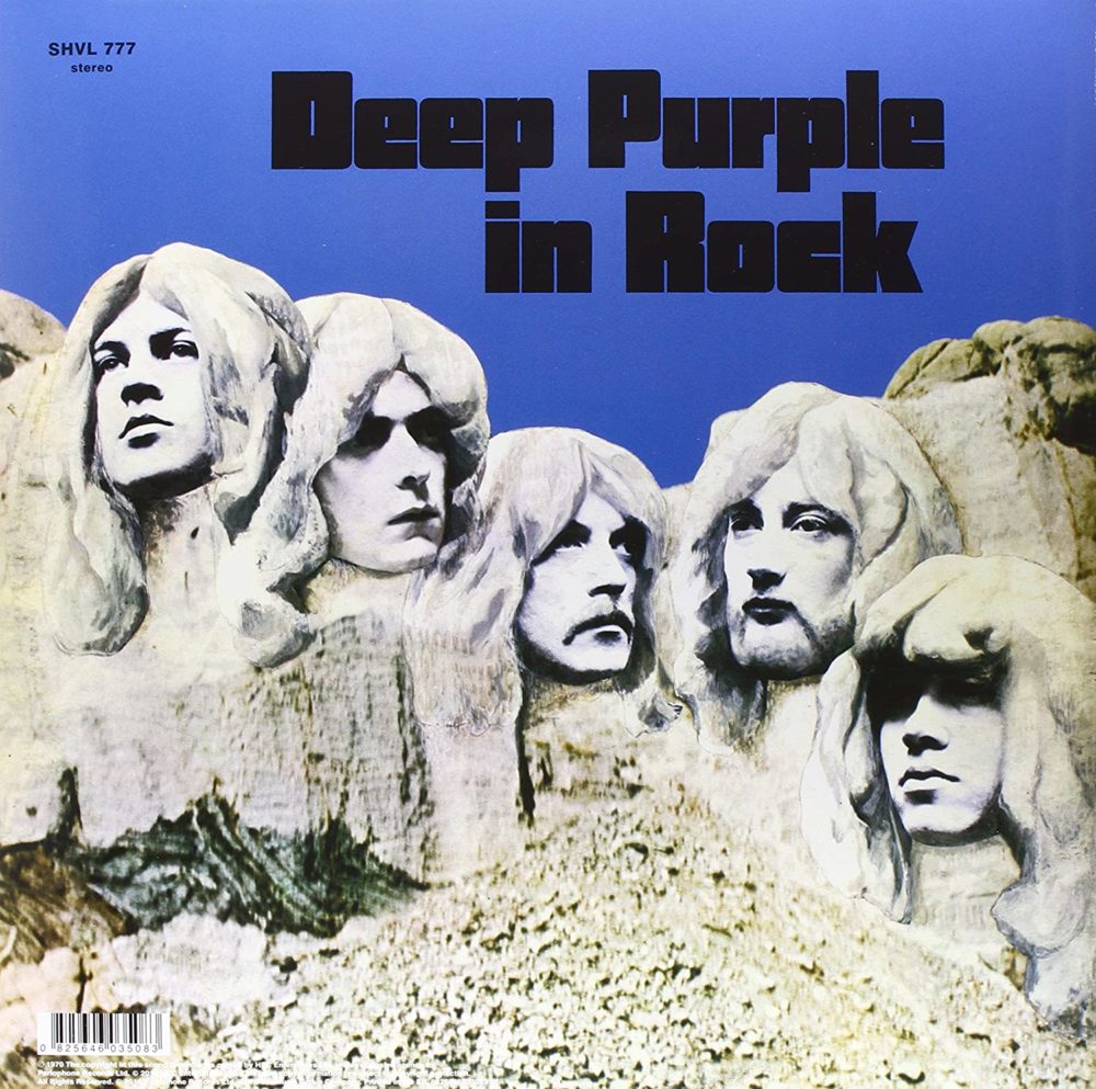 DEEP PURPLE - IN ROCK - 1970 - VINYL 33 TOURS DISQUE VINYLE LP PARIS MONTPELLIER GROUND ZERO PLATINE PRO-JECT ALBUM