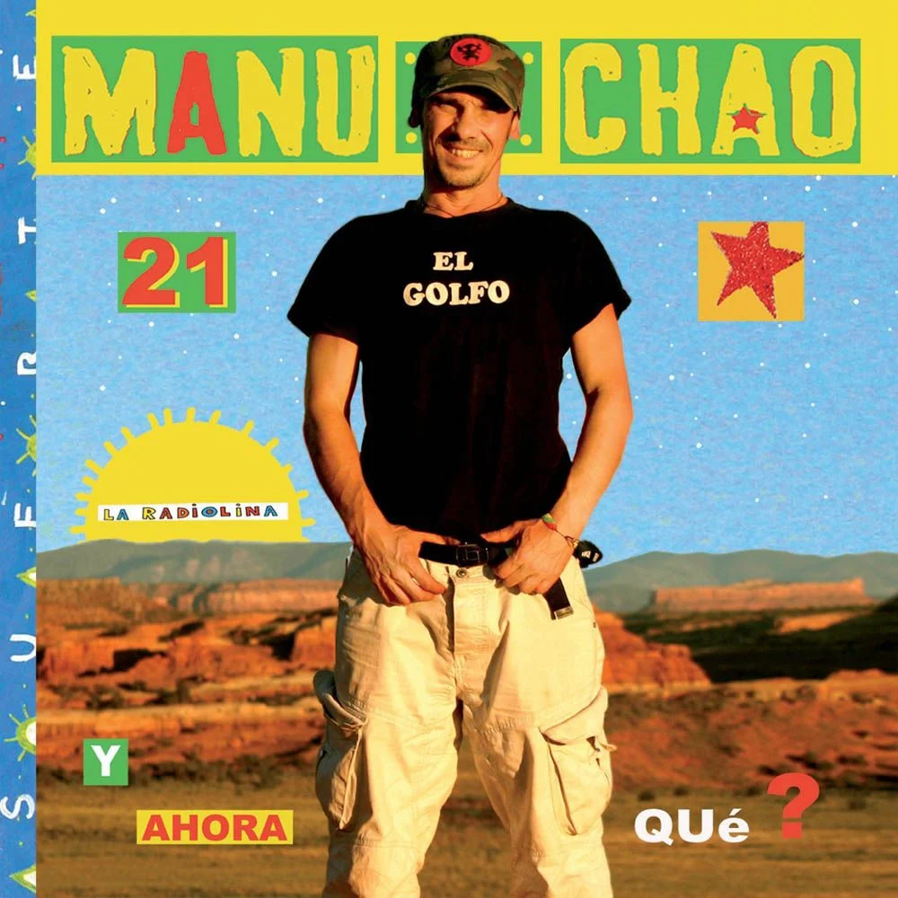 MANU CHAO - LA RADIOLINA - VINYL 33 TOURS DISQUE VINYLE LP PARIS MONTPELLIER GROUND ZERO PLATINE PRO-JECT