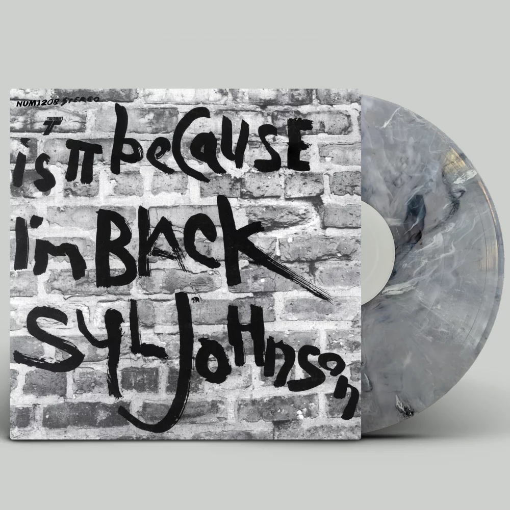 JOHNSON, SYL - IS IT BECAUSE I'M BLACK (GREY AND BLACK SWIRL VINYL) VINYL 33 TOURS DISQUE VINYLE LP PARIS MONTPELLIER GROUND ZERO PLATINE PRO-JECT ALBUM
