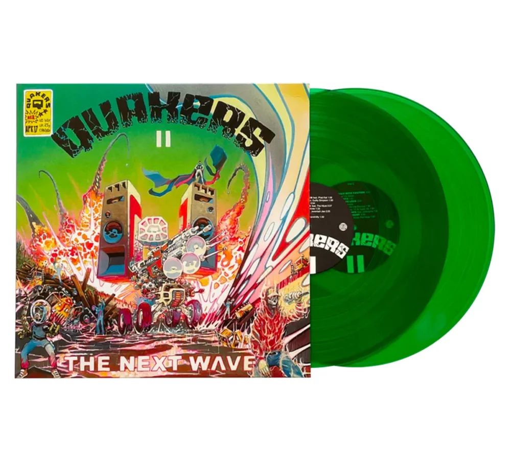 QUAKERS - II THE NEXT WAVE (EDITION LIMITEE) - LP