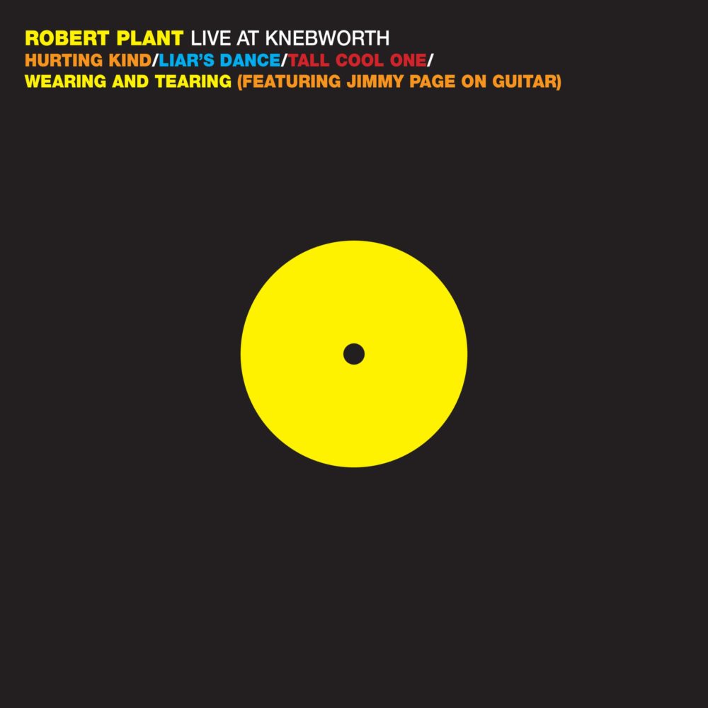 PLANT, ROBERT - LIVE AT KNEBWORTH - LP