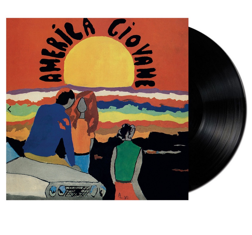 01 AMERICA GIOVANE LP 1975 REEDITION 2022 VINYL 33 TOURS DISQUE VINYLE LP PARIS MONTPELLIER GROUND ZERO PLATINE PRO-JECT ALBUM